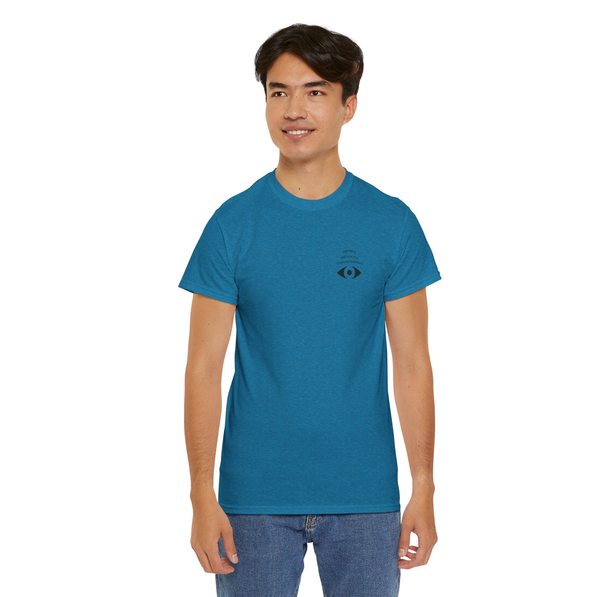 Unisex Heavy Cotton Tee (Back) - DMT Seer No.1
