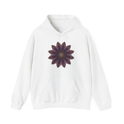 Unisex Heavy Blend™ Hooded Sweatshirt - Love Light Mandalas No.11