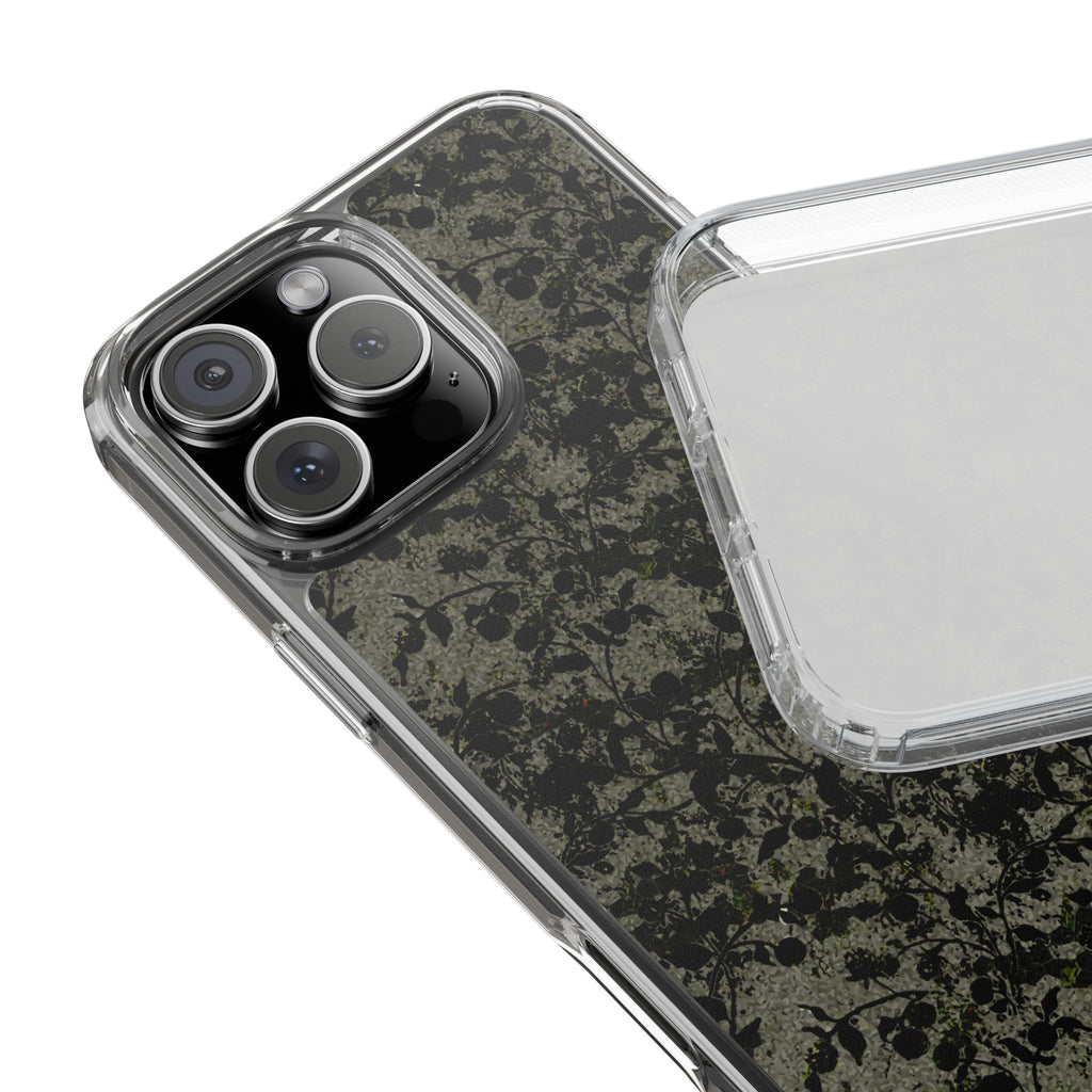 iPhone 16 Clear Case – Hidden Weave Series V3 No.25
