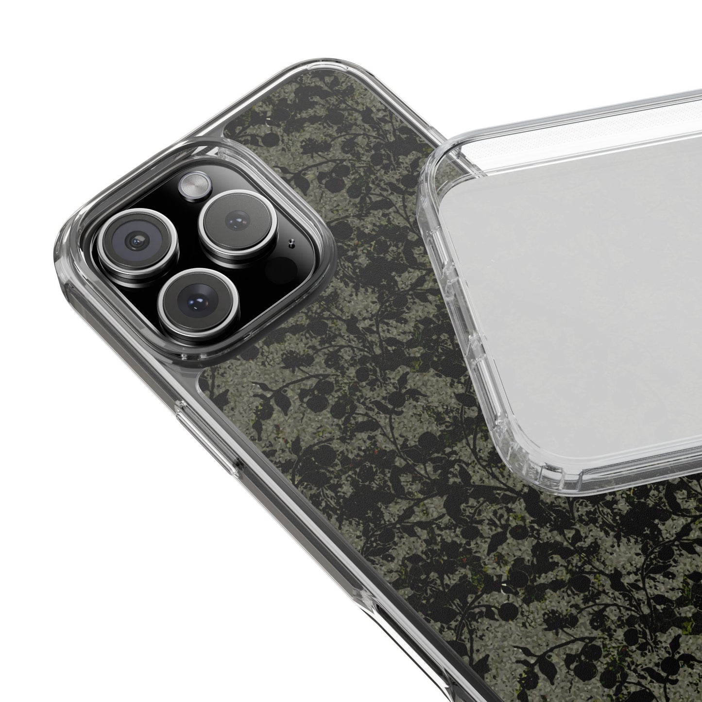 iPhone 16 Clear Case – Hidden Weave Series V3 No.25
