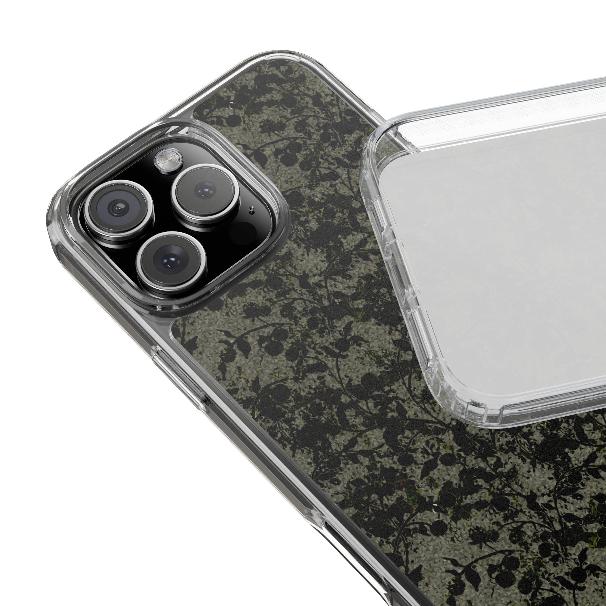 iPhone 16 Clear Case – Hidden Weave Series V3 No.25