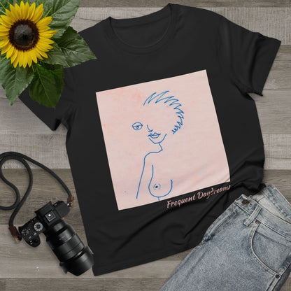 Women’s Maple Tee - Frequent Daydreams Sketch No.46