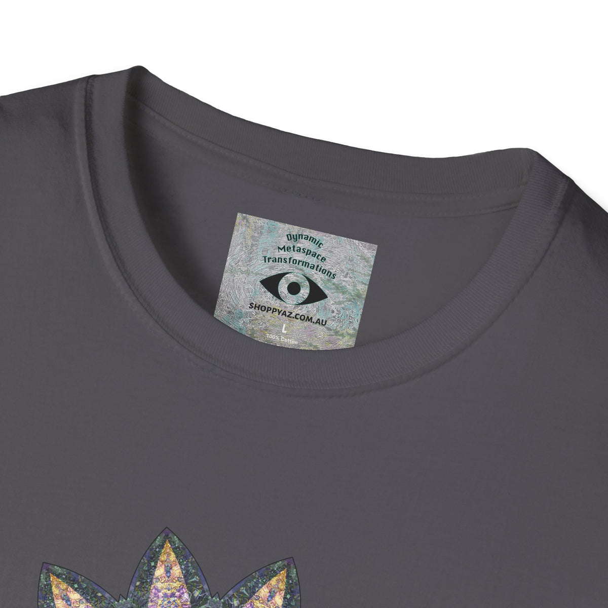 Unisex Softstyle T-Shirt - Love Light Mandalas No.21