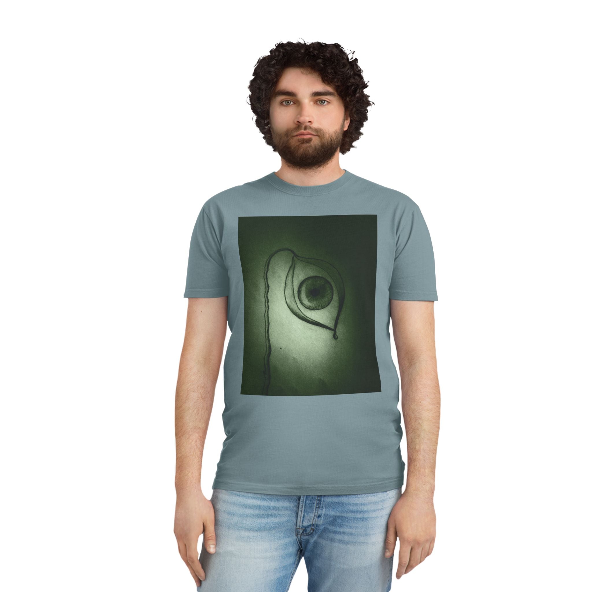 Unisex Faded Shirt - Eye Plants No.2