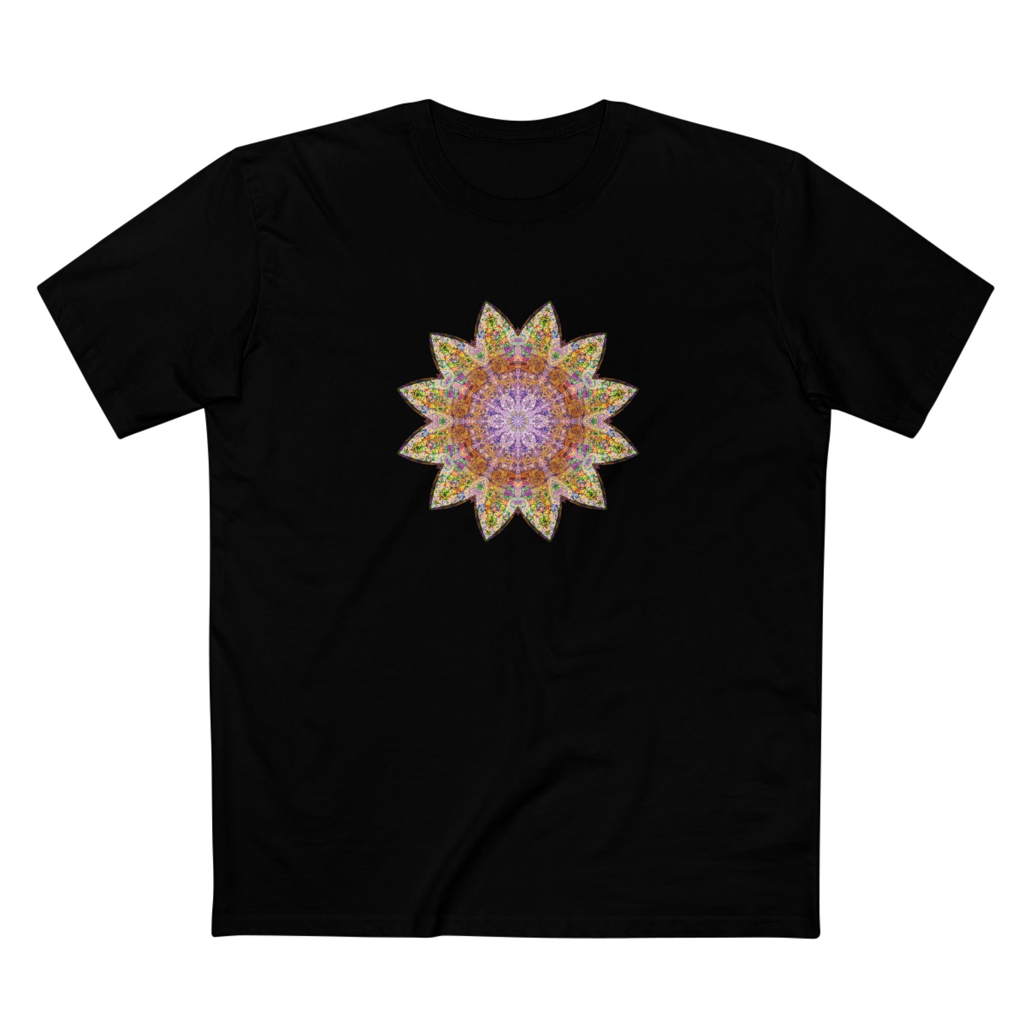 Men's Staple Tee - Love Light Mandalas No.14