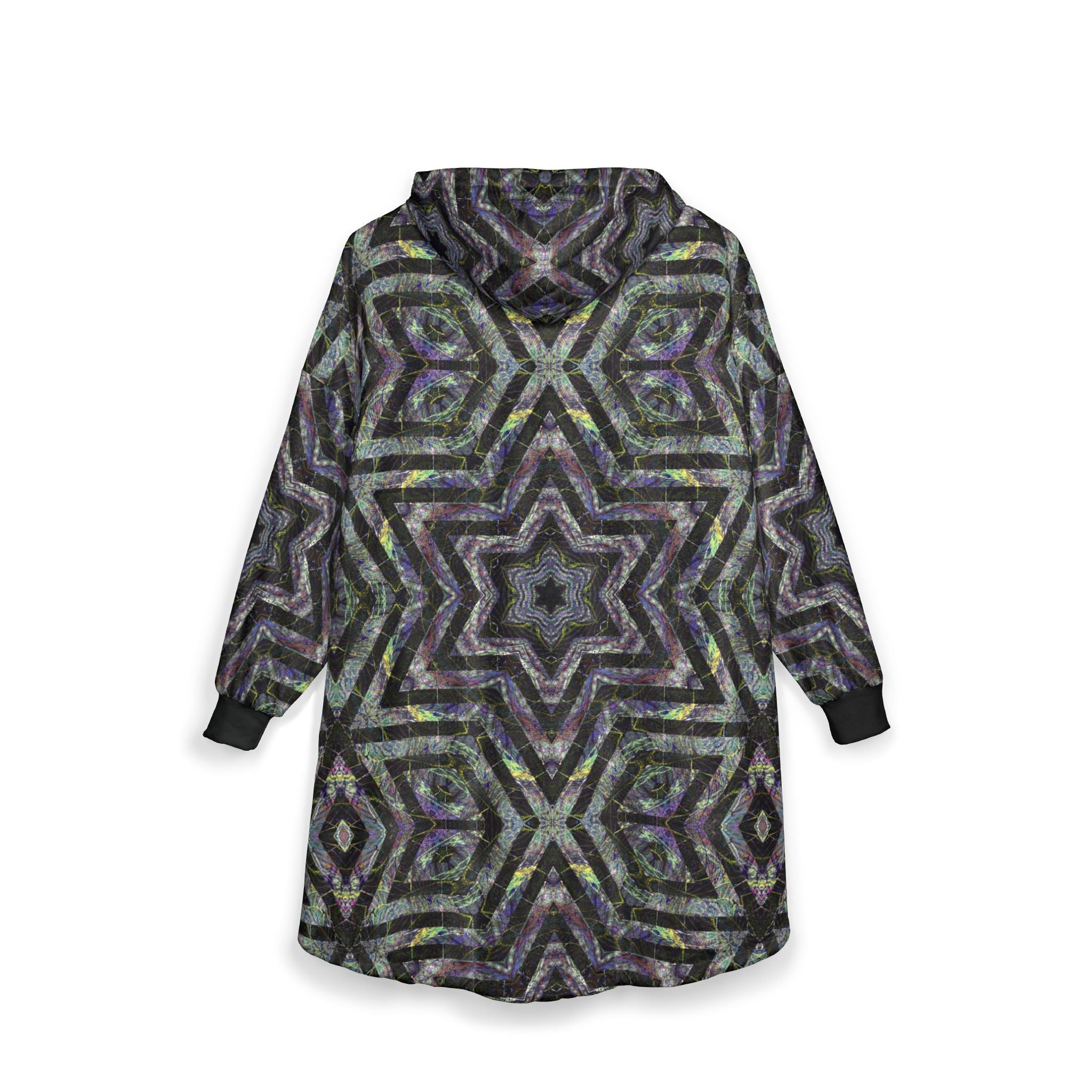 Unisex Hooded Blanket - P5 Kaleidoscopic No. 5