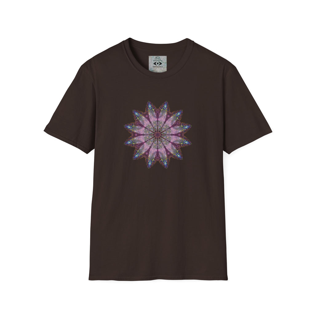 Unisex Softstyle T-Shirt - Love Light Mandalas No.19