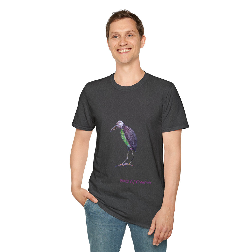 Unisex Softstyle T-Shirt - Birds Of Creation No.2