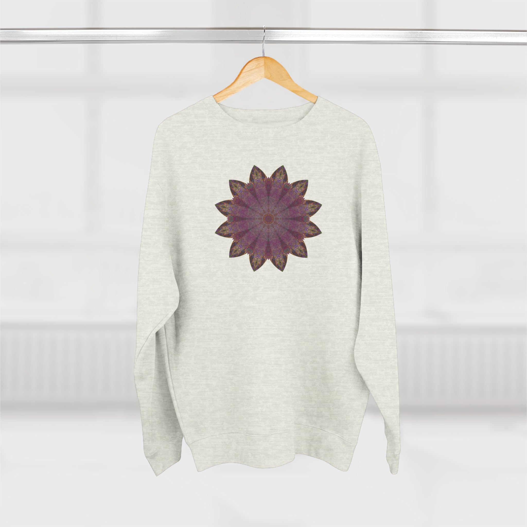Unisex Crewneck Sweatshirt - Love Light Mandalas No.6