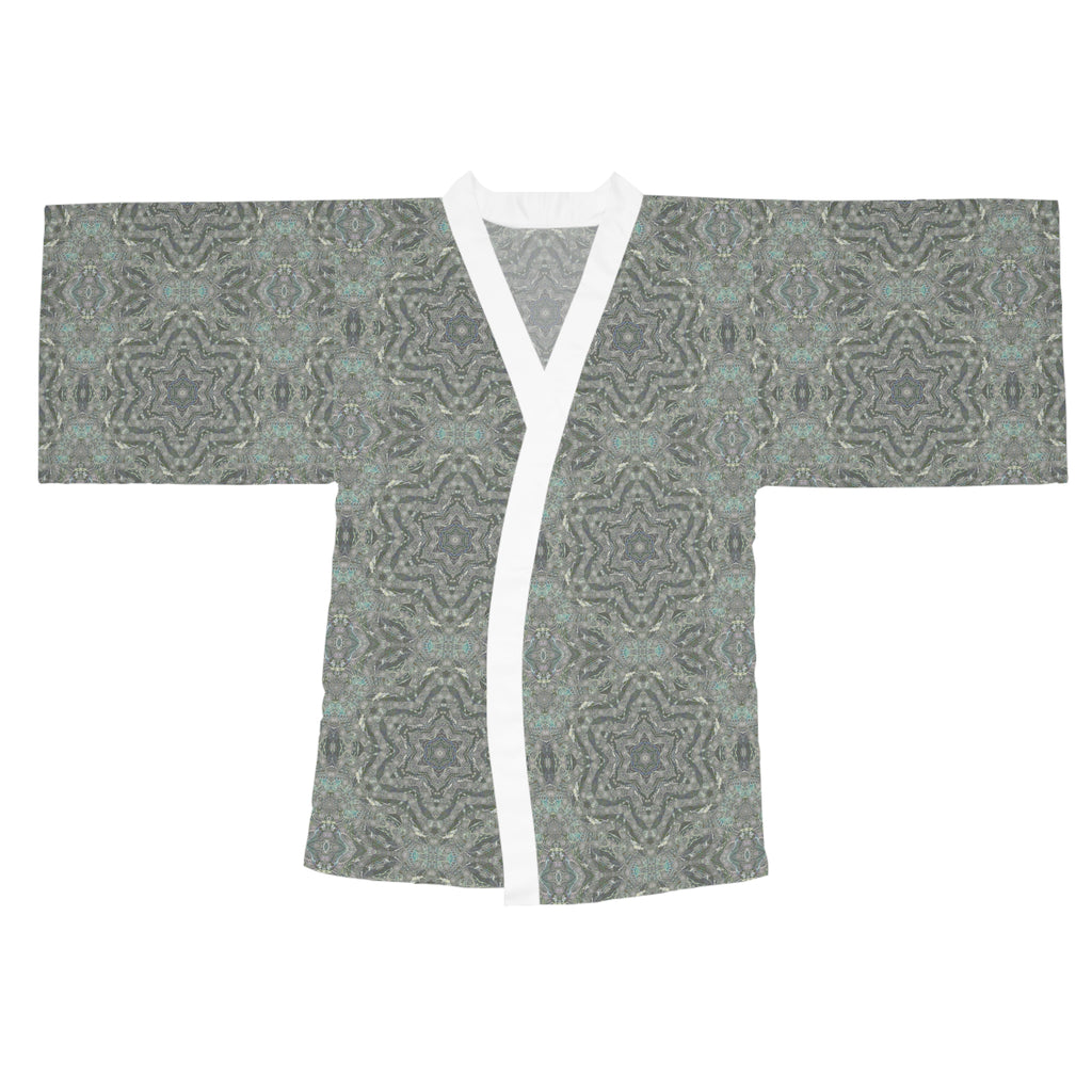 Long Sleeve Kimono Robe - P5 Kaleidoscopic No.28