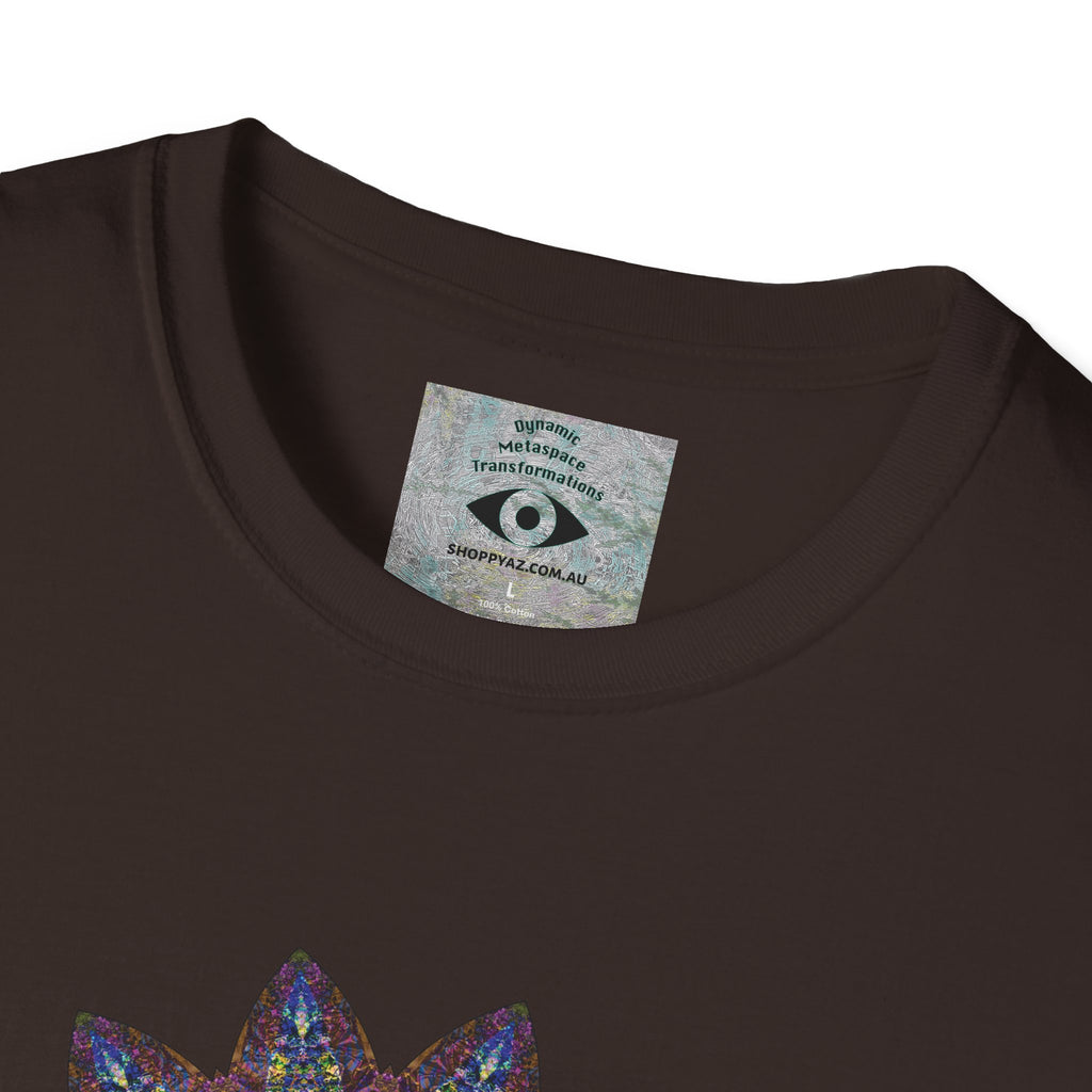 Unisex Softstyle T-Shirt - Love Light Mandalas No.17