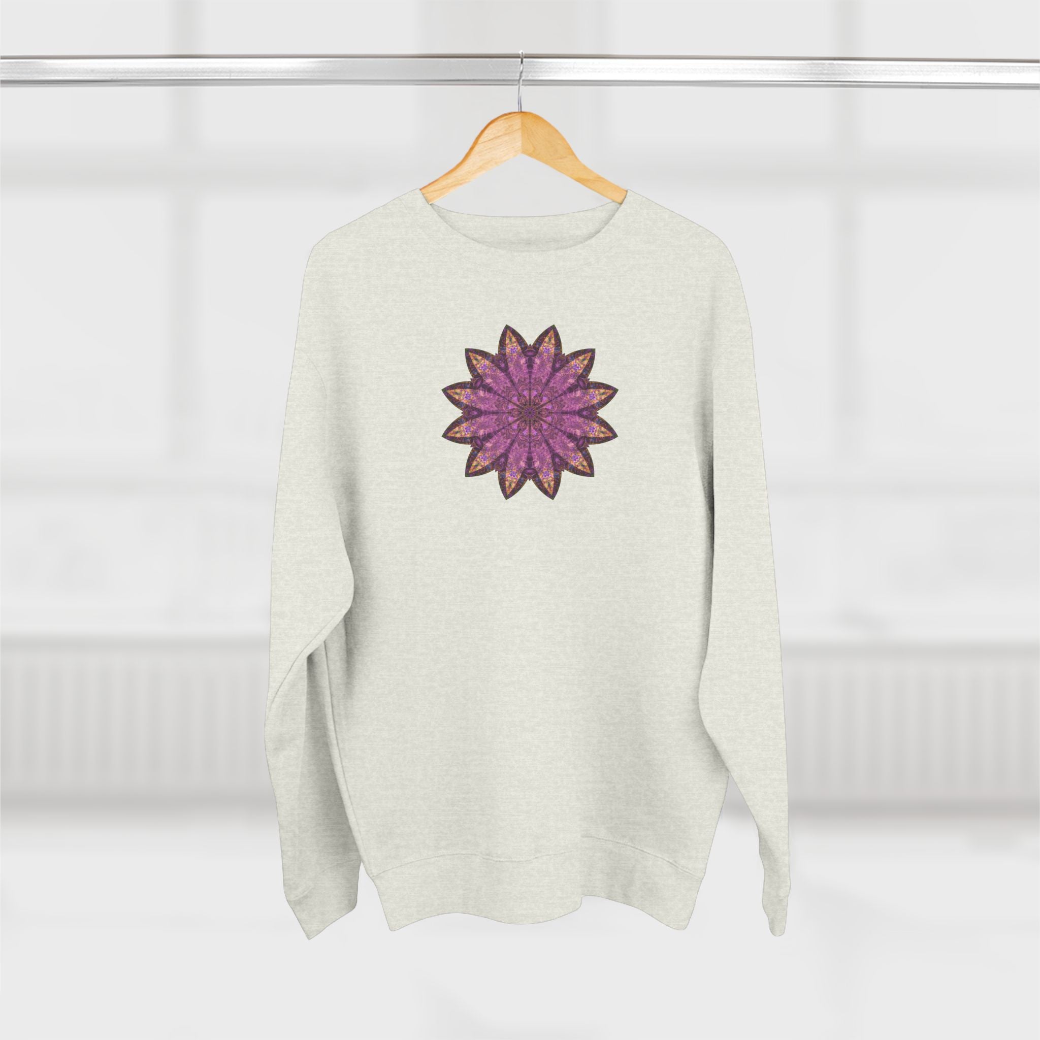 Unisex Crewneck Sweatshirt - Love Light Mandalas No.16