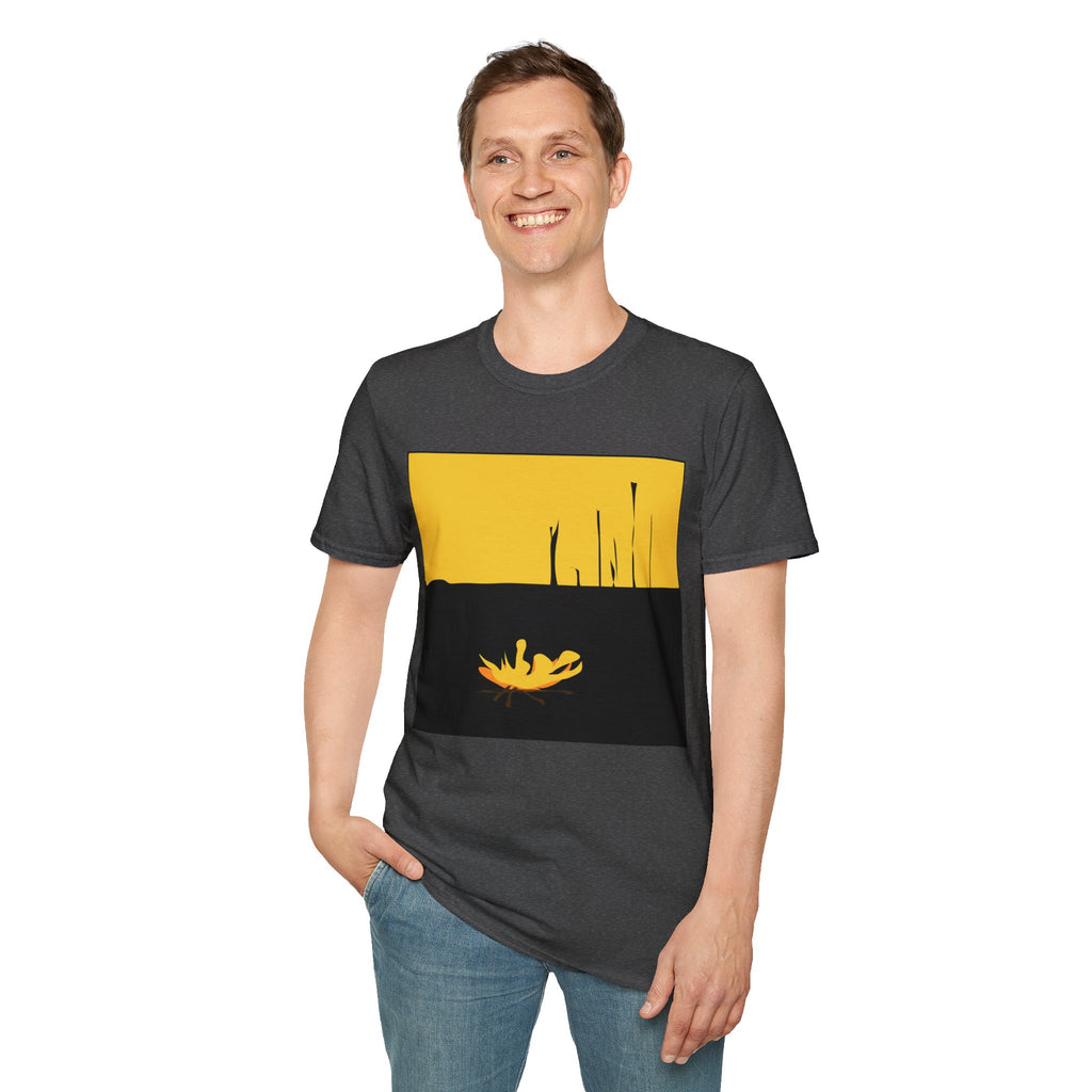 Unisex Softstyle T-Shirt - The Traveller Series (Fire)
