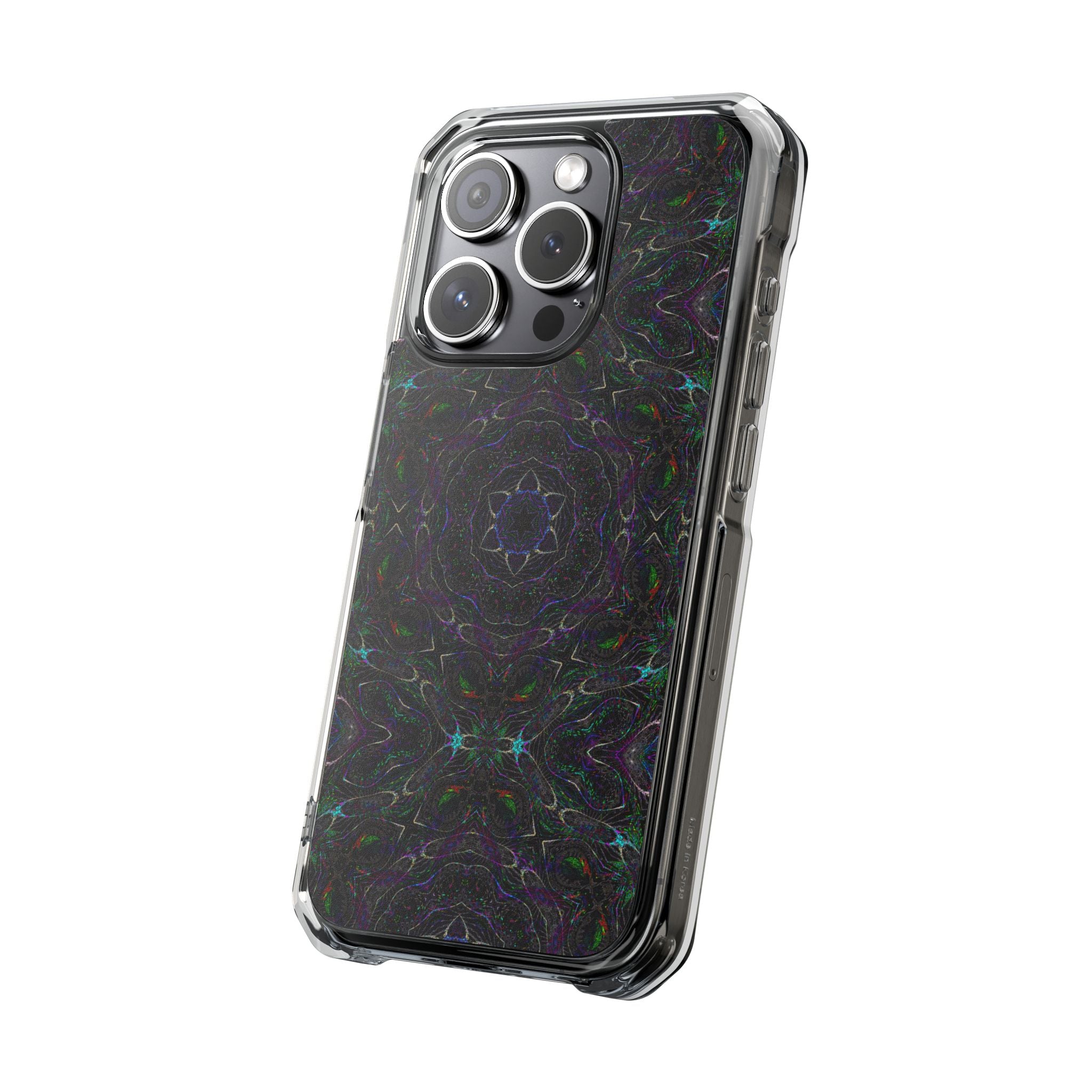 iPhone 15 Magnetic Clear Impact Case - P5 Kaleidoscopic No.32