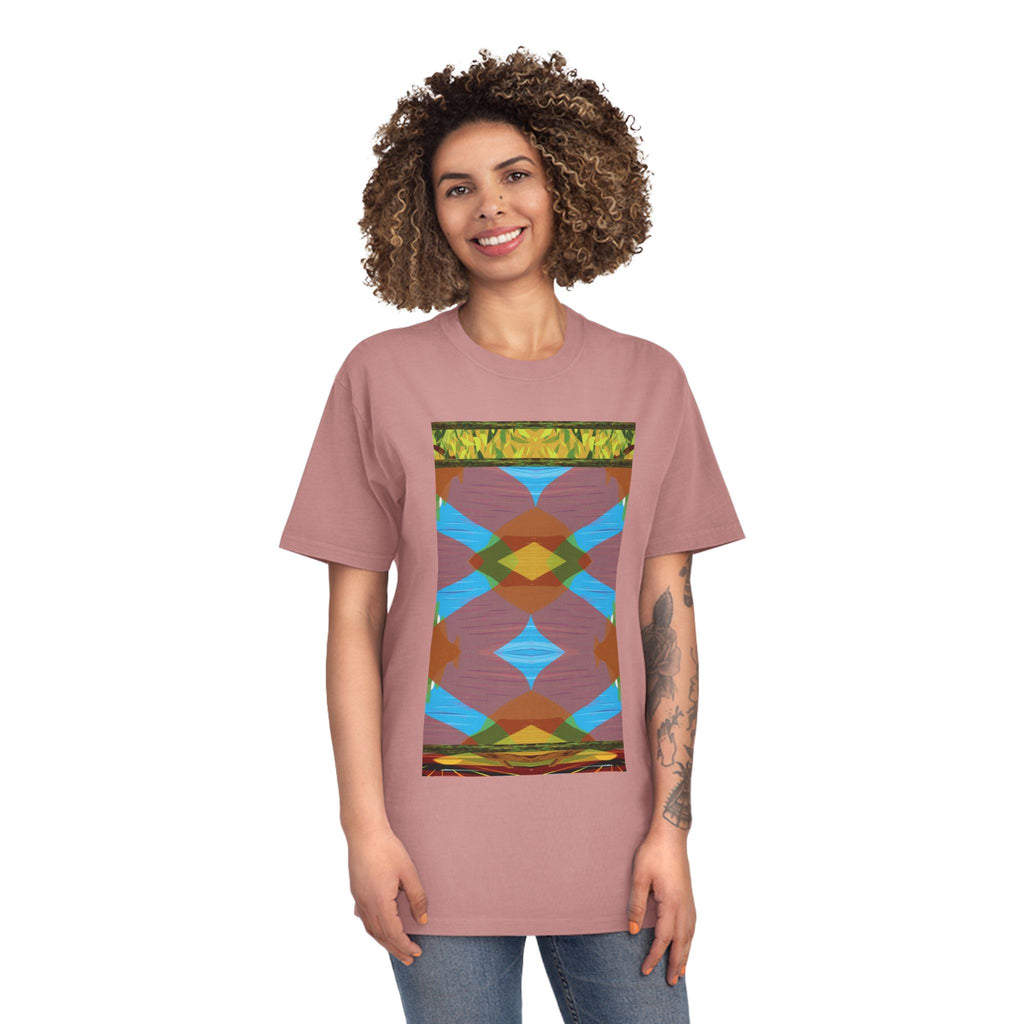 Unisex Faded Shirt -The Traveller Series (Autumn Abstract)