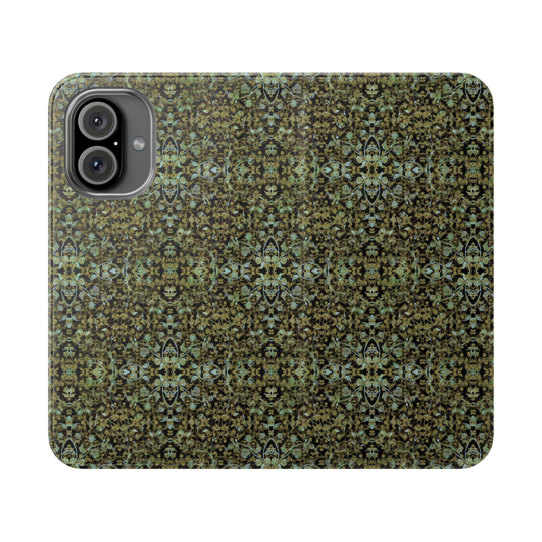 iPhone 16 Flip Case - Hidden Weave Series No.4