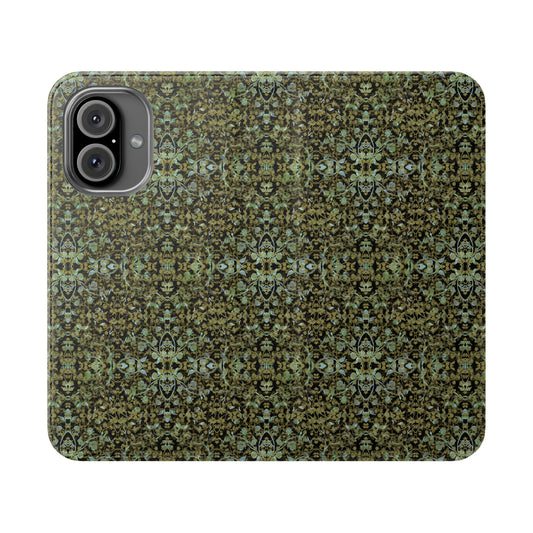 iPhone 16 Flip Case - Hidden Weave Series No.4