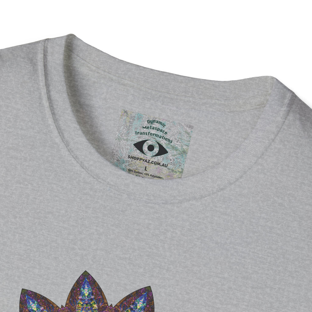 Unisex Softstyle T-Shirt - Love Light Mandalas No.19