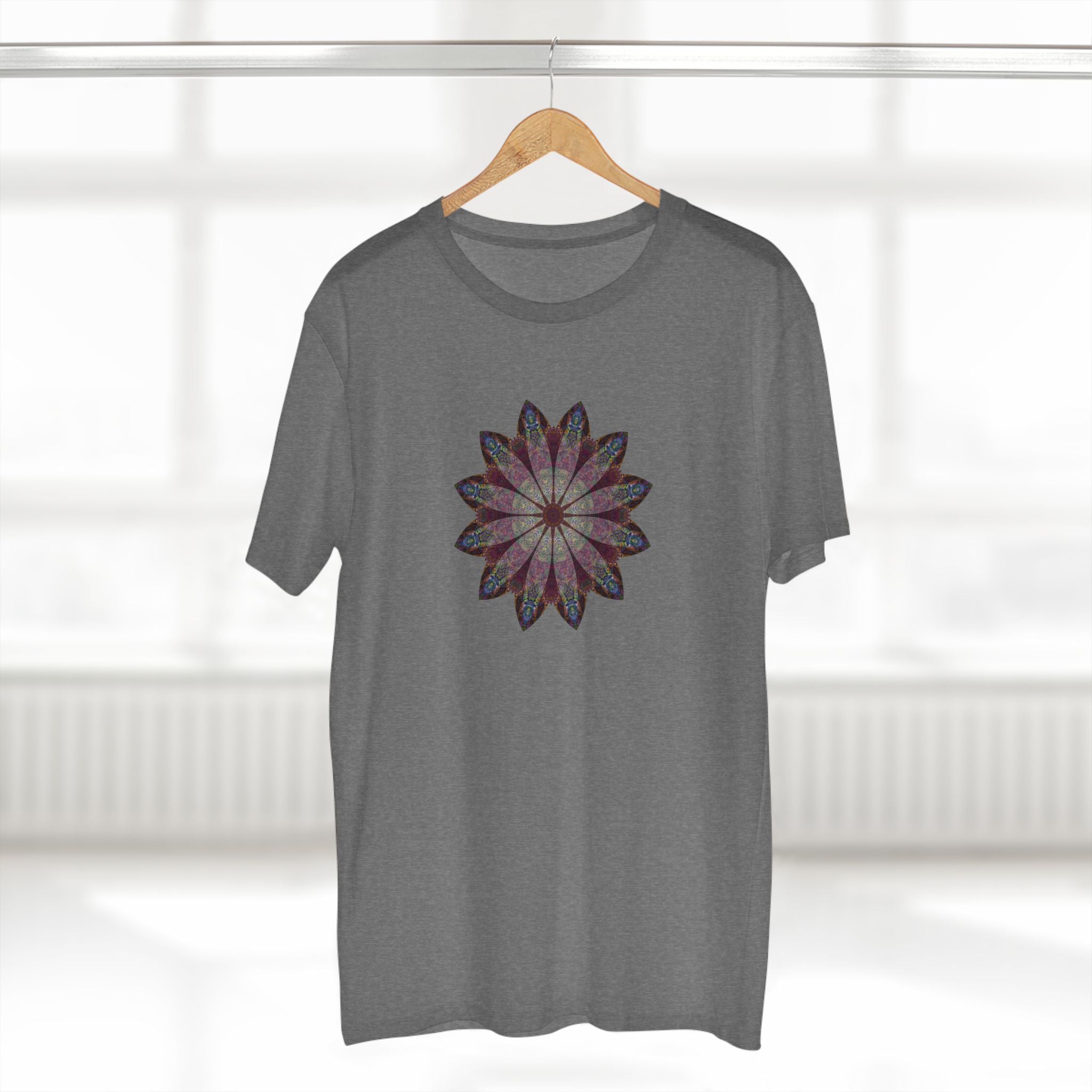 Men's Staple Tee - Love Light Mandalas No.9