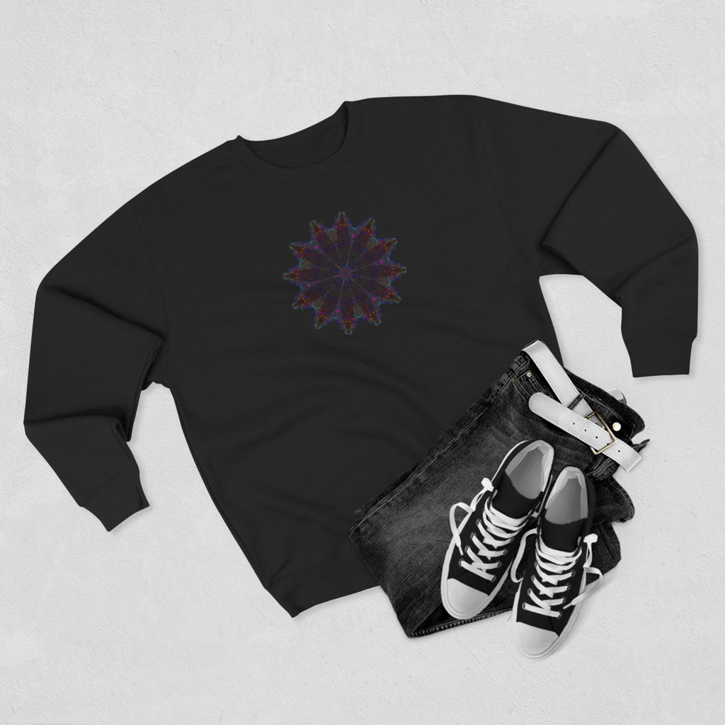 Unisex Crewneck Sweatshirt - Love Light Mandalas No.25