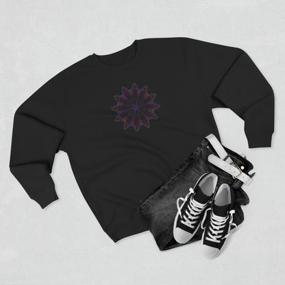 Unisex Crewneck Sweatshirt - Love Light Mandalas No.25