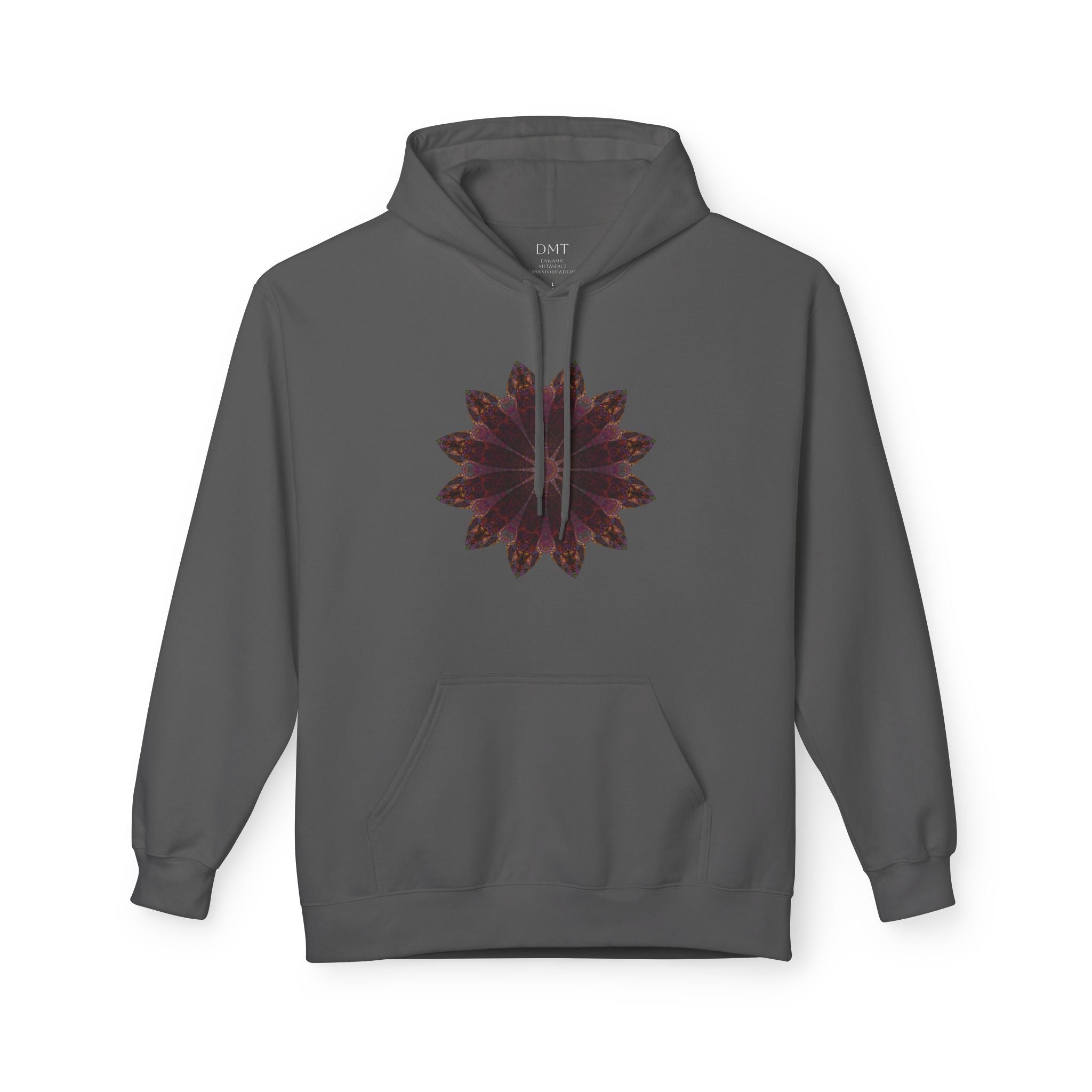 Unisex Midweight Softstyle Fleece Hoodie - Love Light Mandalas No.5