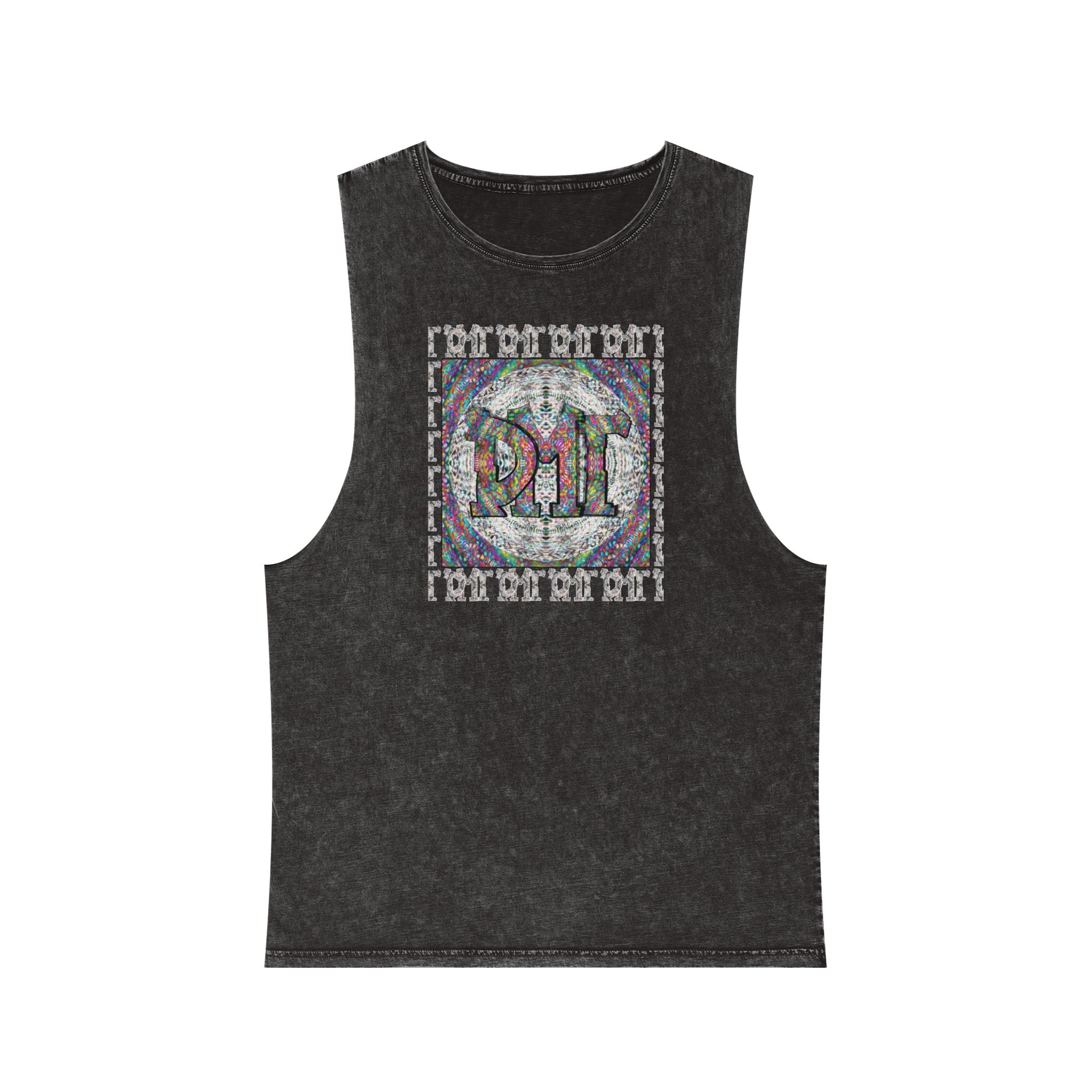Unisex Stonewash Tank Top - DMT Scribe No.4