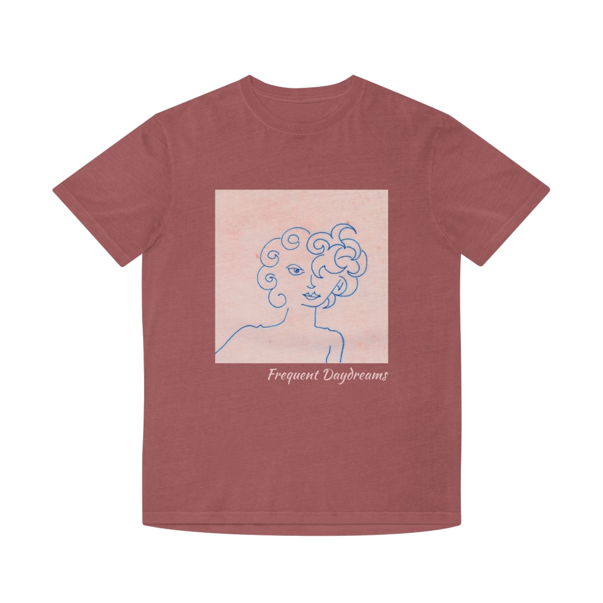 Unisex Faded Shirt - Frequent Daydreams Sketch No.47