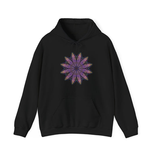 Unisex Heavy Blend™ Hooded Sweatshirt - Love Light Mandalas No.24