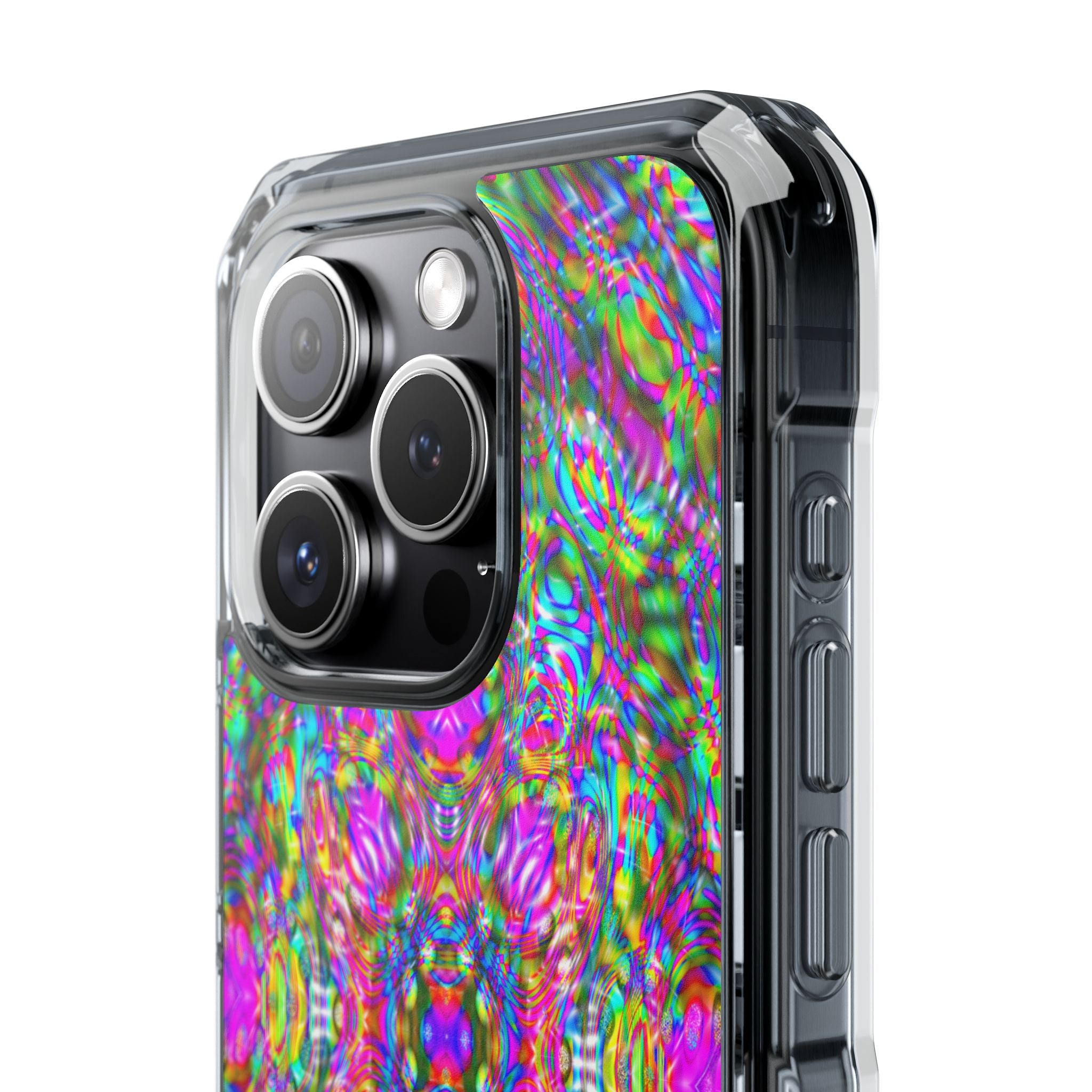 iPhone 15 Magnetic Clear Impact Case - DMT Scribe Tiles No.4