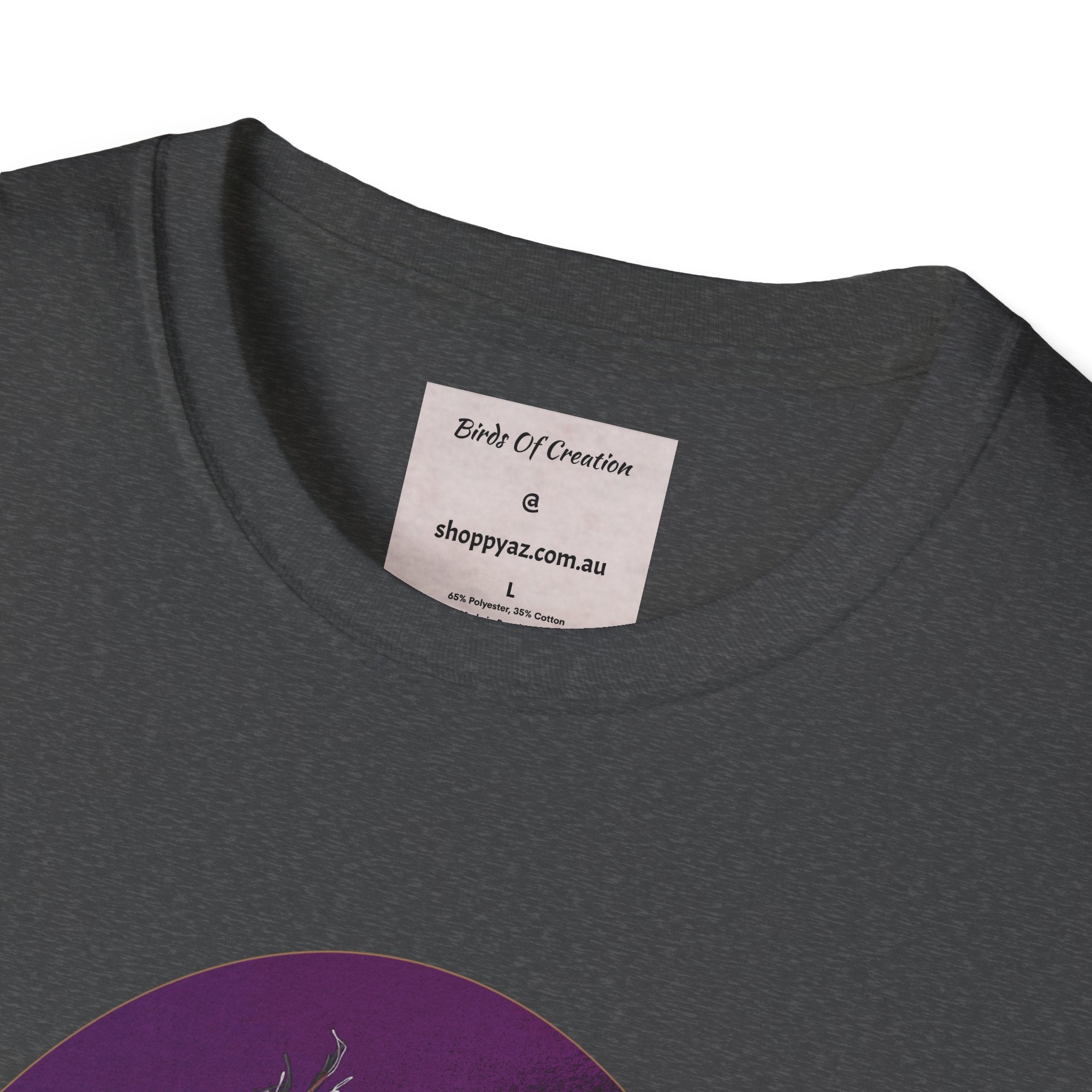 Unisex Softstyle T-Shirt - Birds Of Creation No.1a