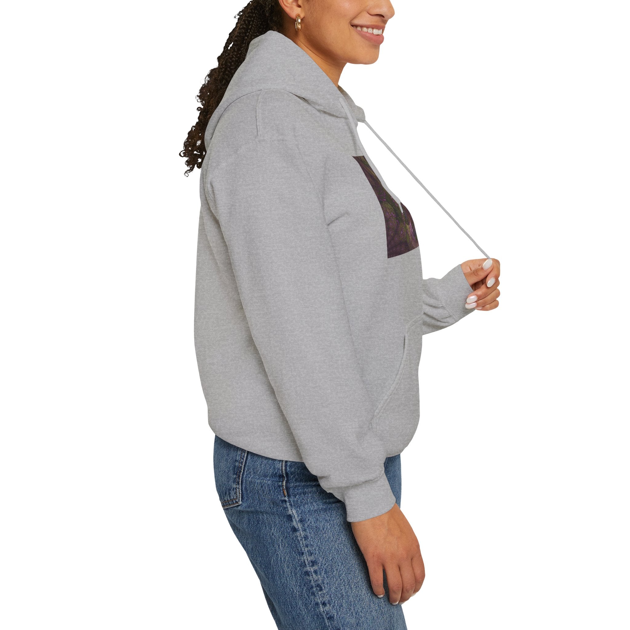 Unisex Heavy Blend™ Hooded Sweatshirt - Love Light Flowers No.L8LM3