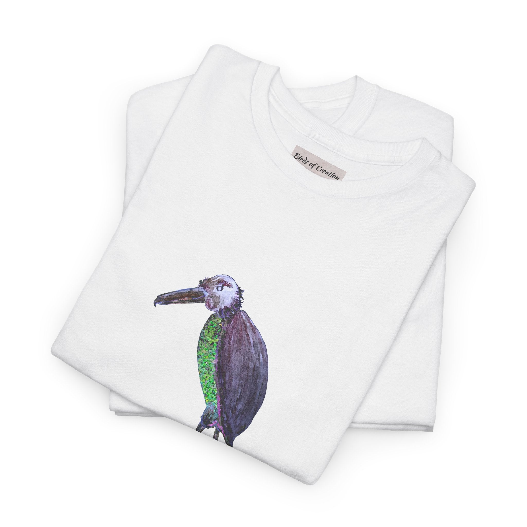 Unisex Heavy Cotton Tee - Birds Of Creation No.2