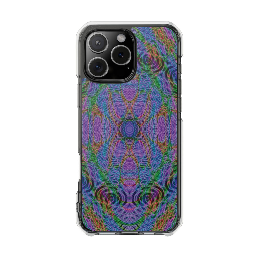 iPhone 16 Magnetic Clear Impact Case - DMT Seer No.21