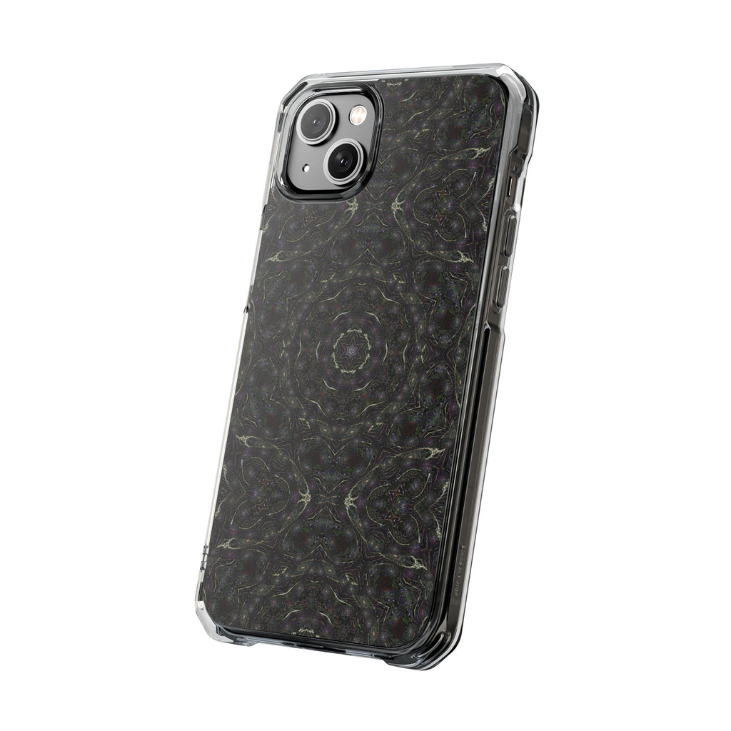 iPhone 14 Magnetic Clear Impact Case - P5 Kaleidoscopic No.18