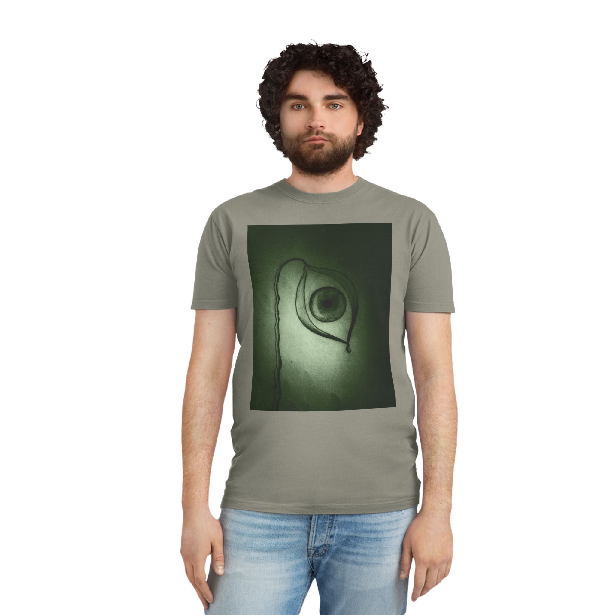 Unisex Faded Shirt - Eye Plants No.2