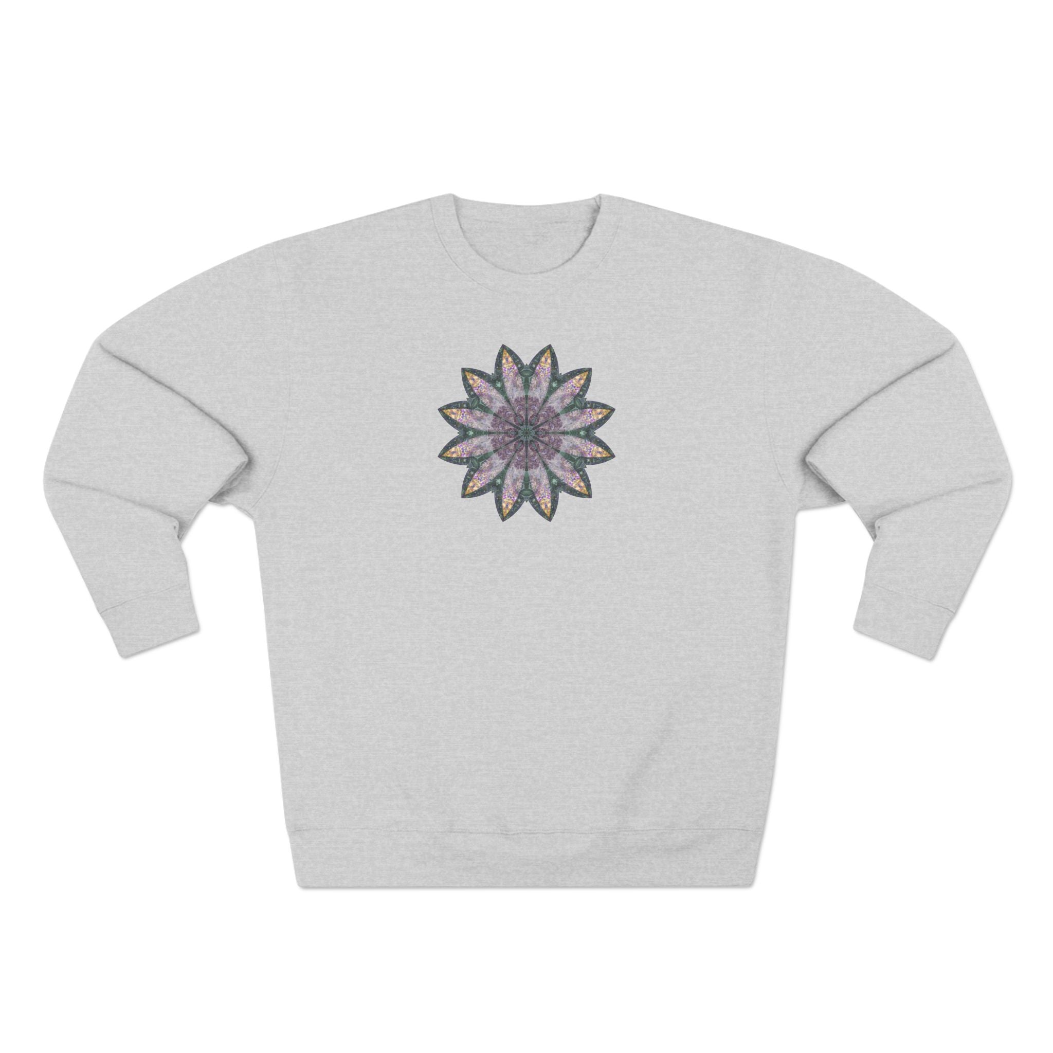 Unisex Crewneck Sweatshirt - Love Light Mandalas No.21