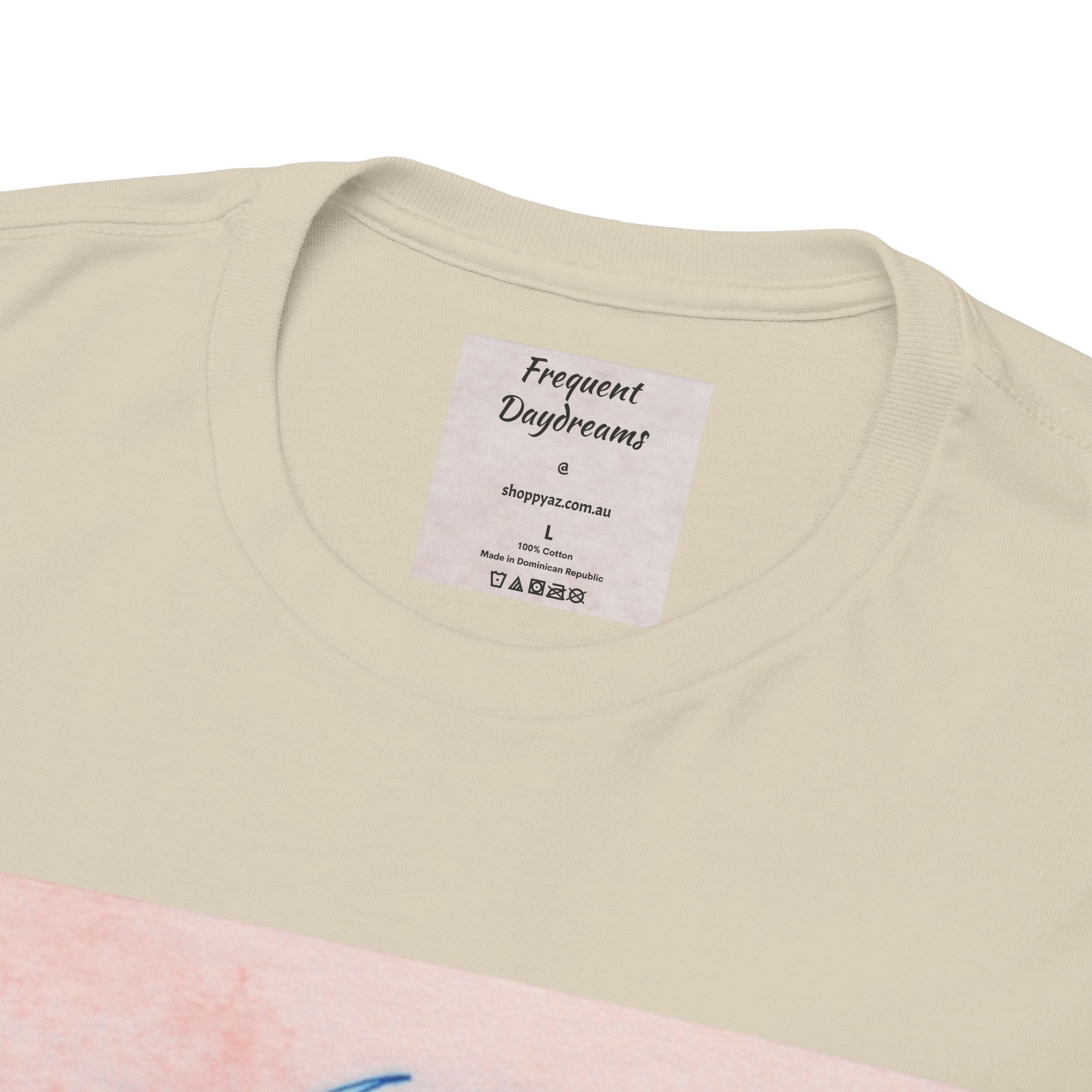 Unisex Heavy Cotton Tee - Frequent Daydreams Sketch No.46