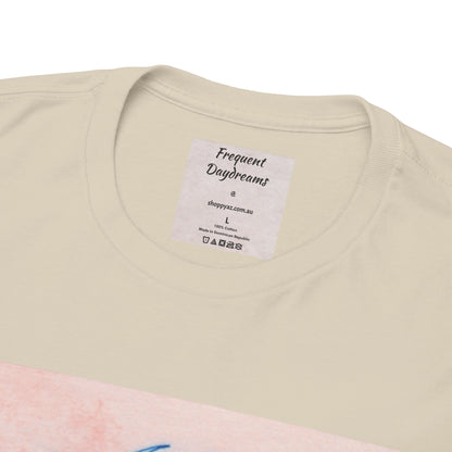 Unisex Heavy Cotton Tee - Frequent Daydreams Sketch No.46