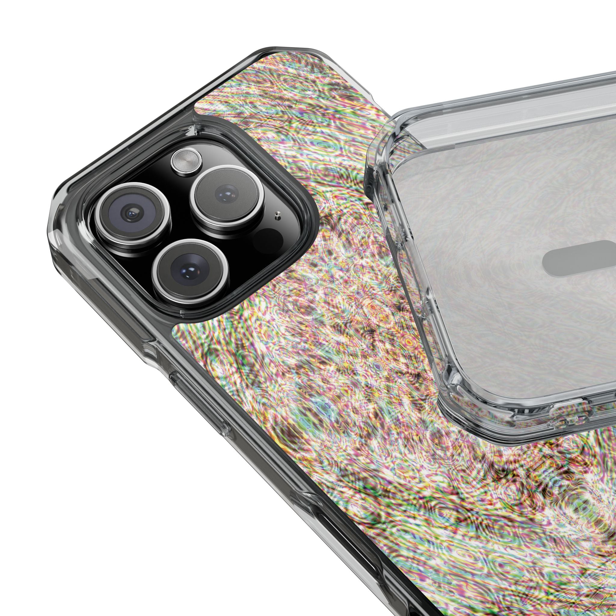 iPhone 16 Magnetic Clear Impact Case - DMT Seer No.15