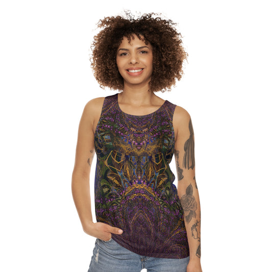 Unisex Tank Top - Love Light Fractals No.10