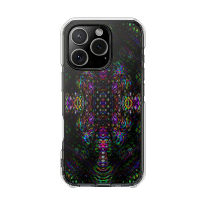 iPhone 16 Magnetic Clear Impact Case - DMT Scribe Tiles No.2