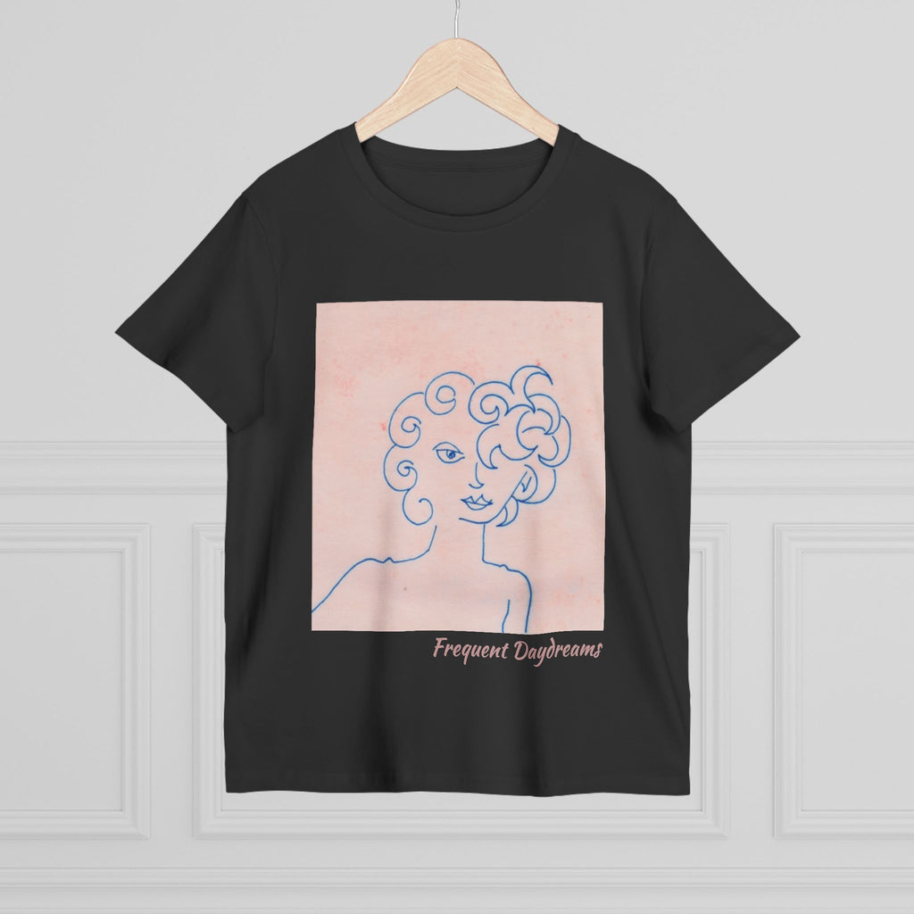 Women’s Maple Tee - Frequent Daydreams Sketch No.47