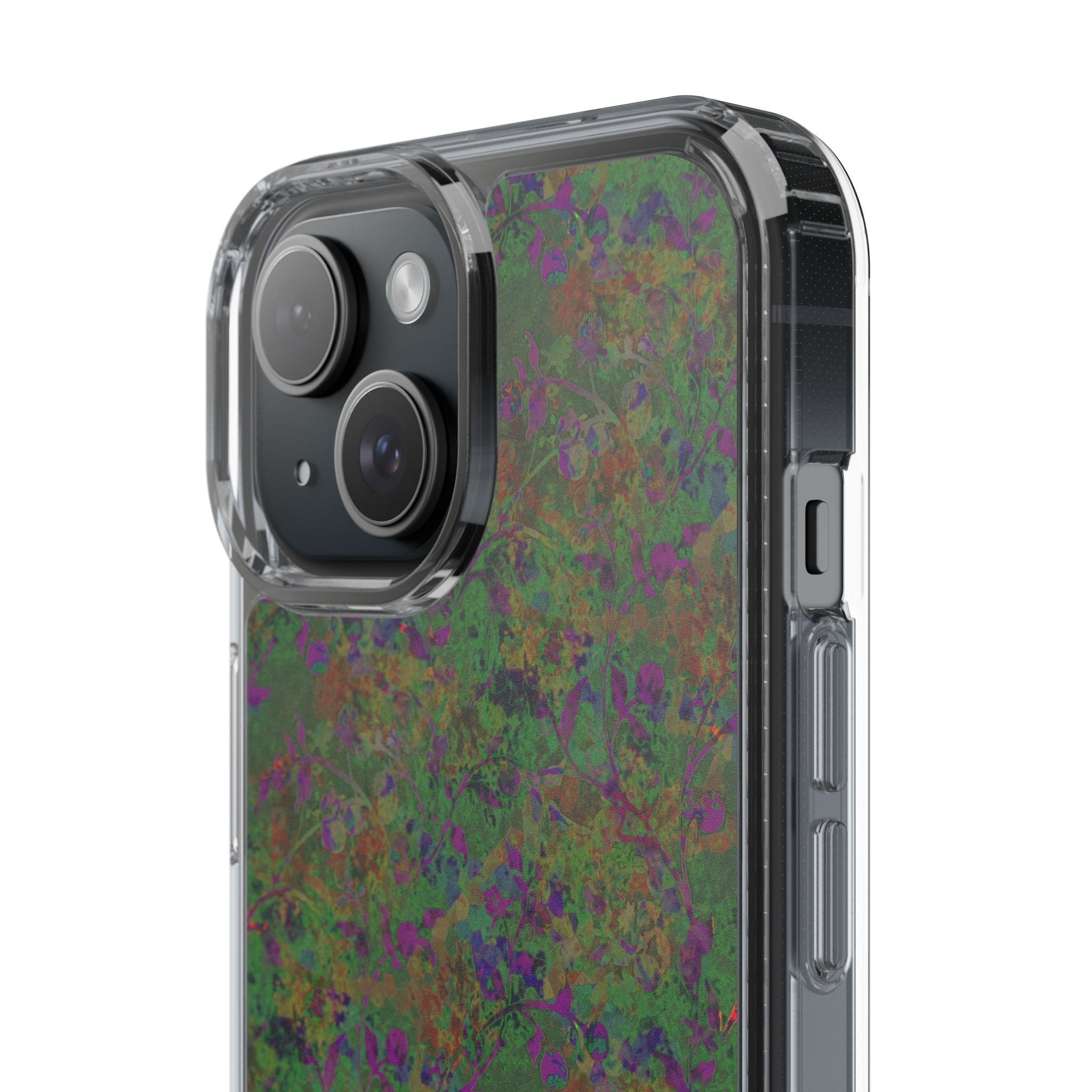 iPhone 15 Clear Case – Hidden Weave Series V3 No.24