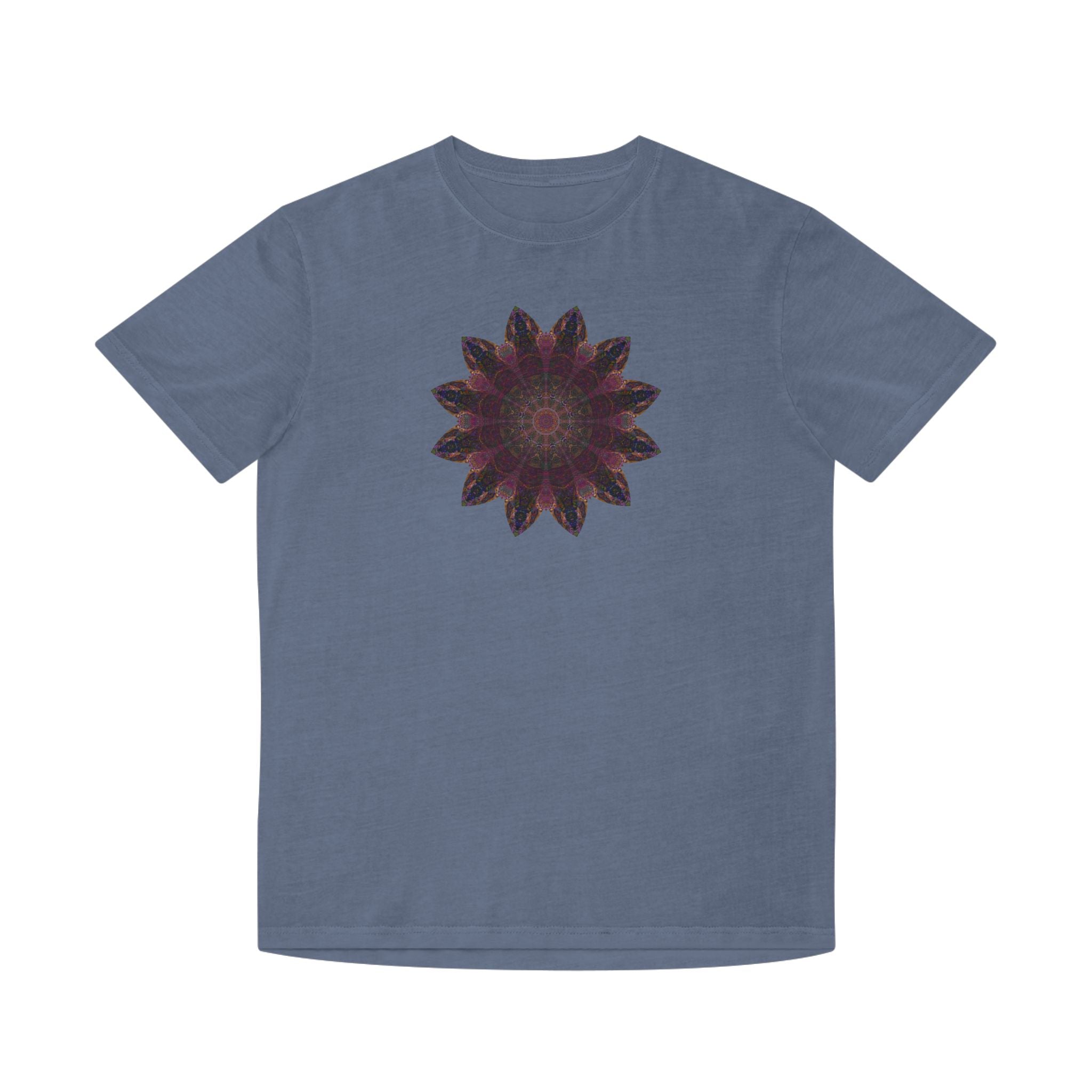 Unisex Faded Shirt - Love Light Mandalas No.8