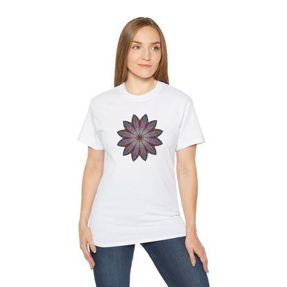 Unisex Ultra Cotton Tee - Love Light Mandalas No.9