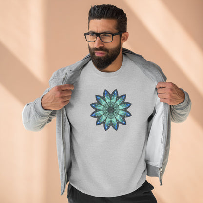 Unisex Crewneck Sweatshirt - Love Light Mandalas No.20