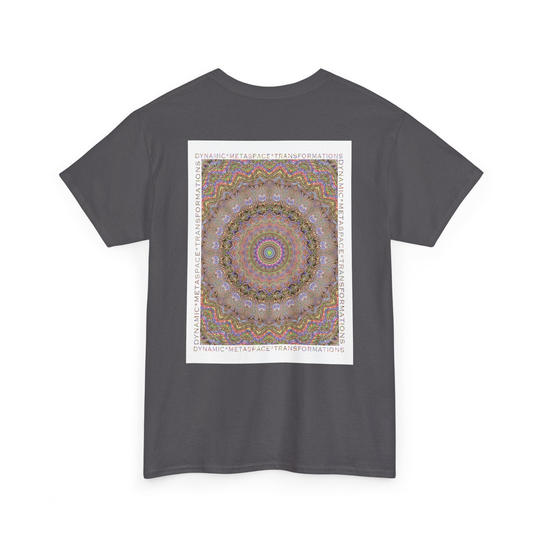 Unisex Heavy Cotton Tee (Back) - DMT Seer No.6