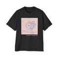 Men's Heavy Oversized Tee - Frequent Daydreams Sketch No.47