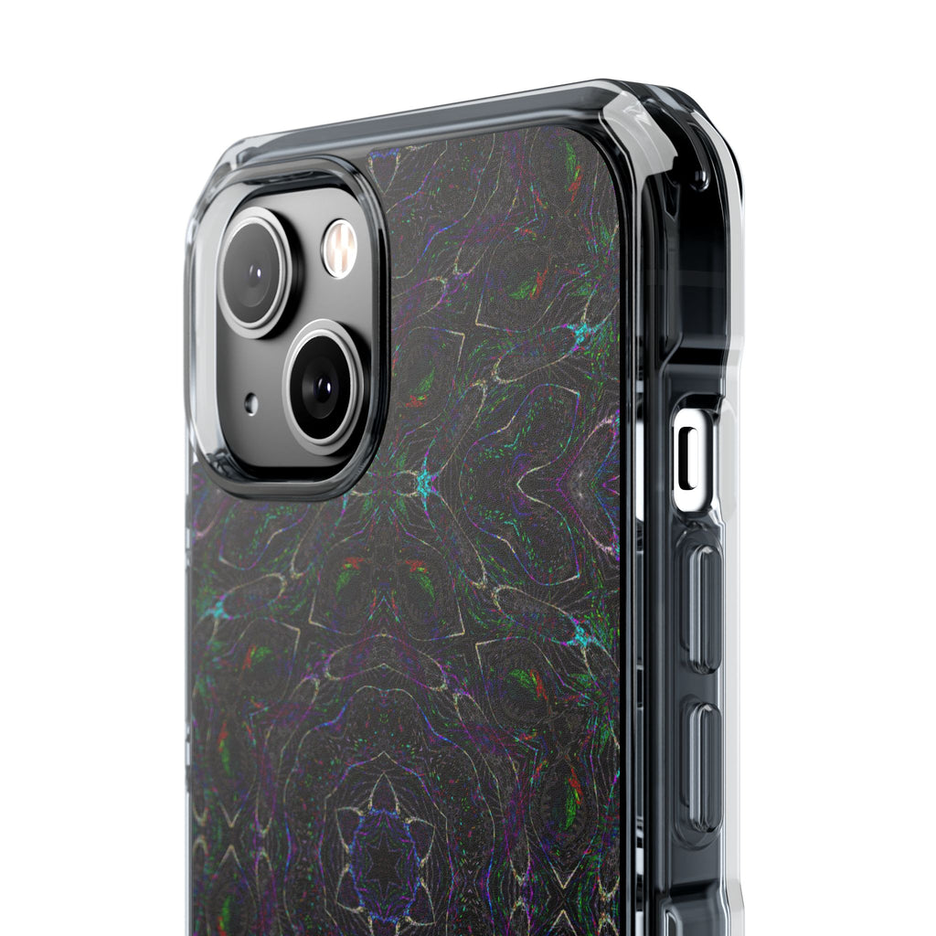 iPhone 14 Magnetic Clear Impact Case - P5 Kaleidoscopic No.32
